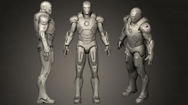 3D model iron man 01 (STL)